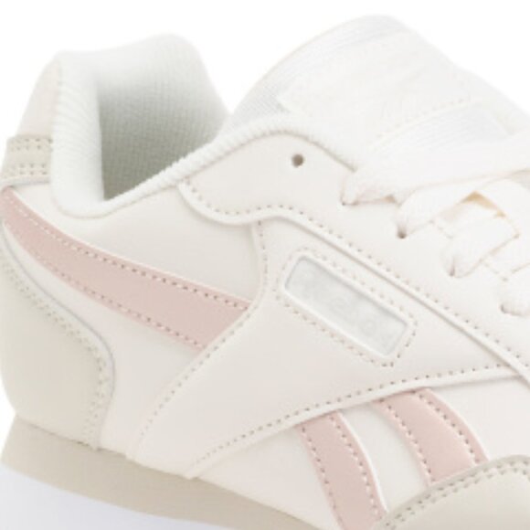NEW REEBOK Leather Harman Double Sneakers Chalk for women 123mn - Picture 3 of 5